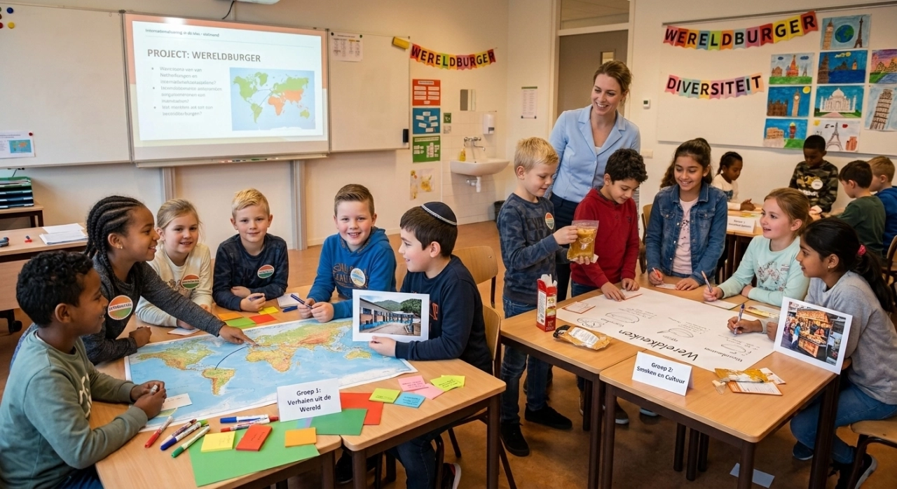 samen werken burgerschap / internationalisering